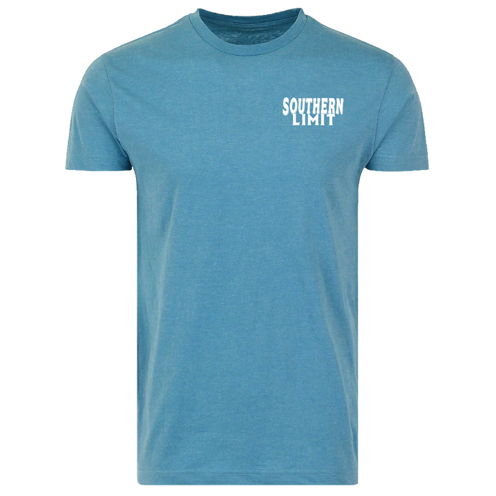 SL-134 Bigfoot Wearing Shirt - Lagoon Heather