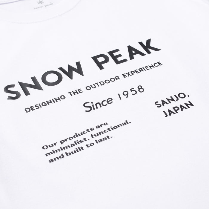 SP Typography T-Shirt | TS-24AU101-WH