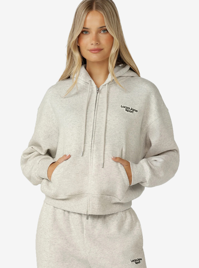 Sport Mode Zip Through Hoodie