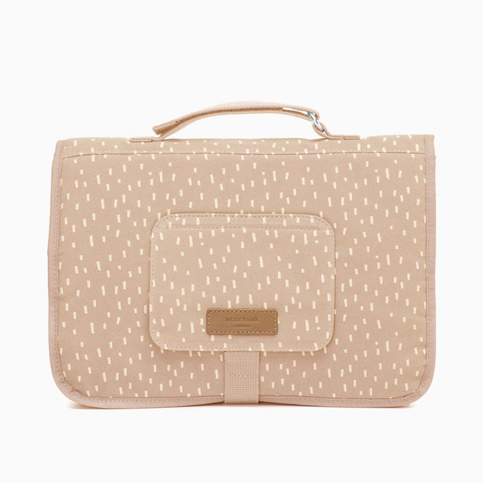 Storksak Baby Diaper Station - Sand