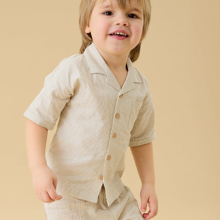 Striped Cotton Shirt