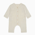 Striped Muslin Romper