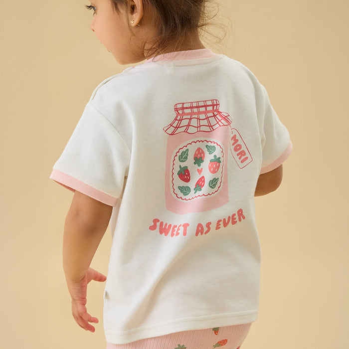 Sweet Strawberry  Oversized Tee