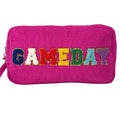 TC-1355 Terry Cloth Cosmetic Bag Gameday