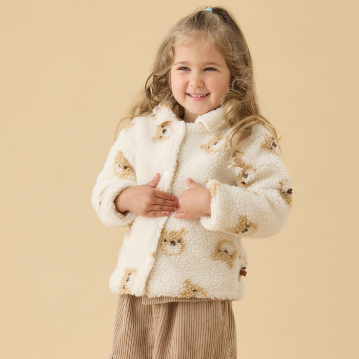 Teddy Bear Borg Shacket