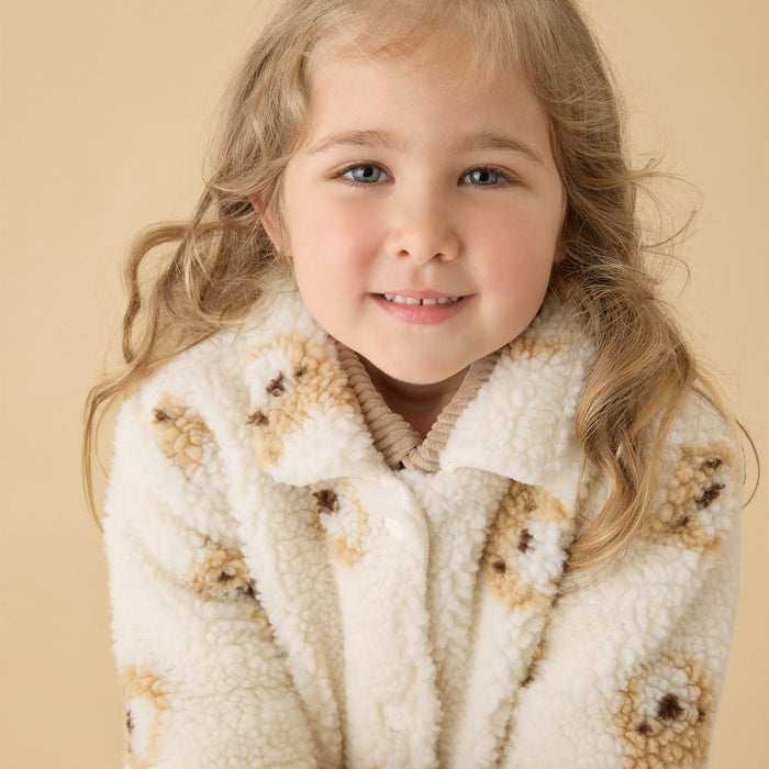Teddy Bear Borg Shacket