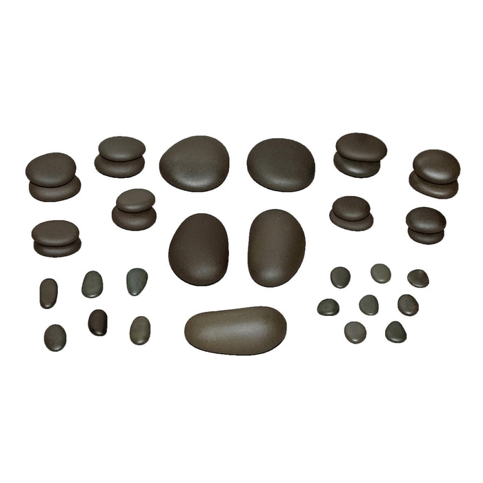 Treatment Stones & Salt Stones Theratools Stone Set / Facial / 35pc