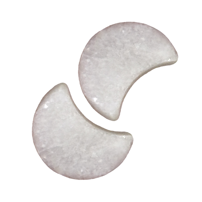Theratools Marble Half Moon Stones Set, 1 pair