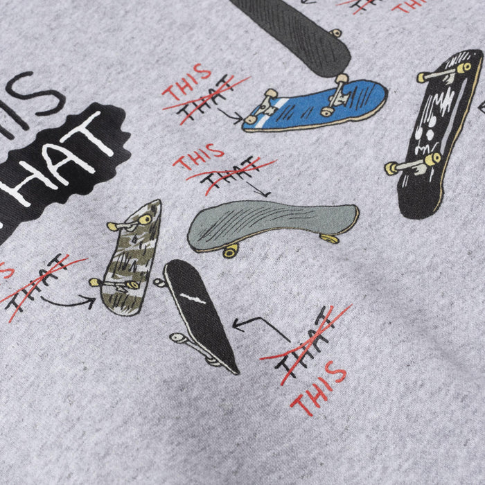 THISTHAT Skate Hoodie | TN243TSWHO10-HGR