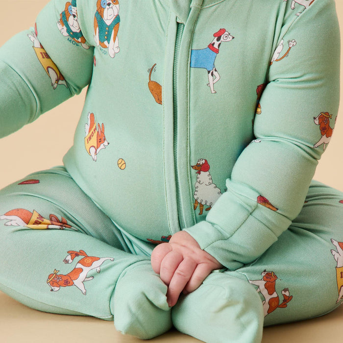 Top Dog Clever Zip Baby Pajamas