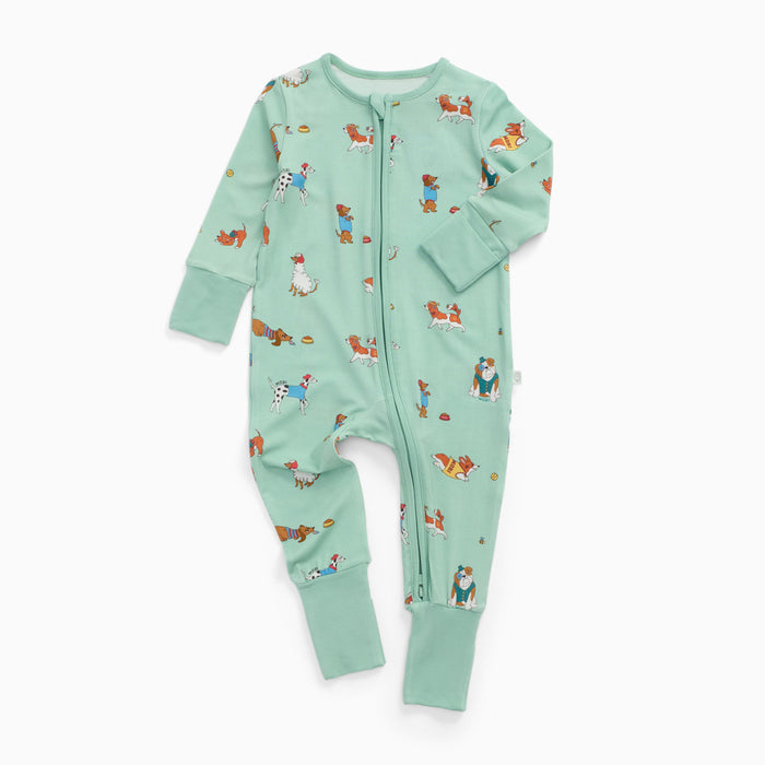 Top Dog Clever Zip Baby Pajamas
