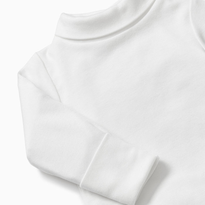 Turtleneck Bodysuit - White
