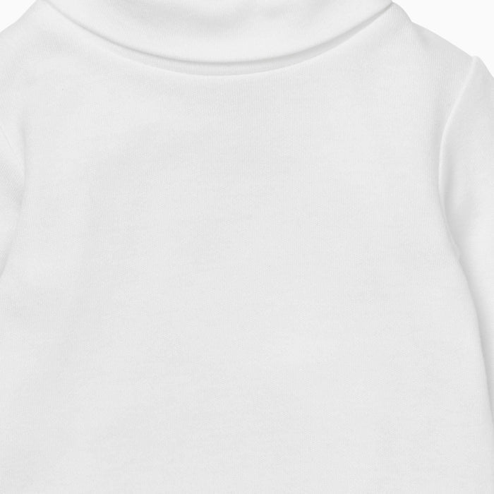 Turtleneck Bodysuit - White