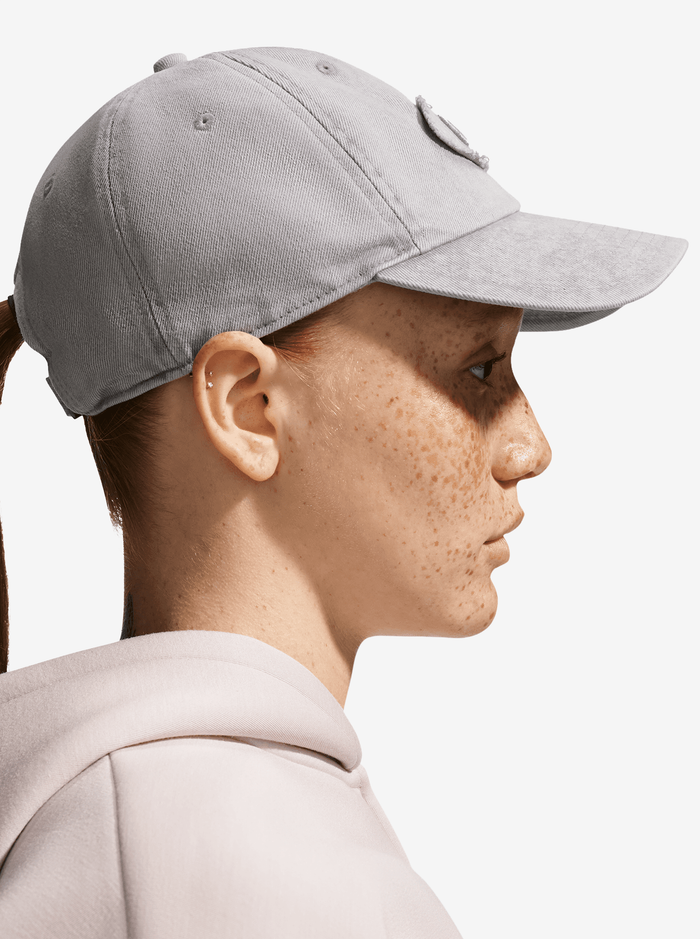 Unstructured Denim Patch Cap