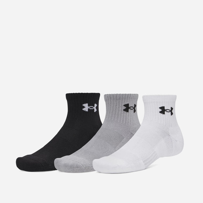 Vớ Thể Thao Under Armour Performance Cotton 3-Pack Quarter - Supersports Vietnam