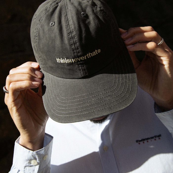 Washed T-Logo Cap