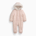 Water Repellent  Padded Snowsuit - Pink