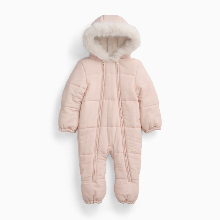 Water Repellent  Padded Snowsuit - Pink