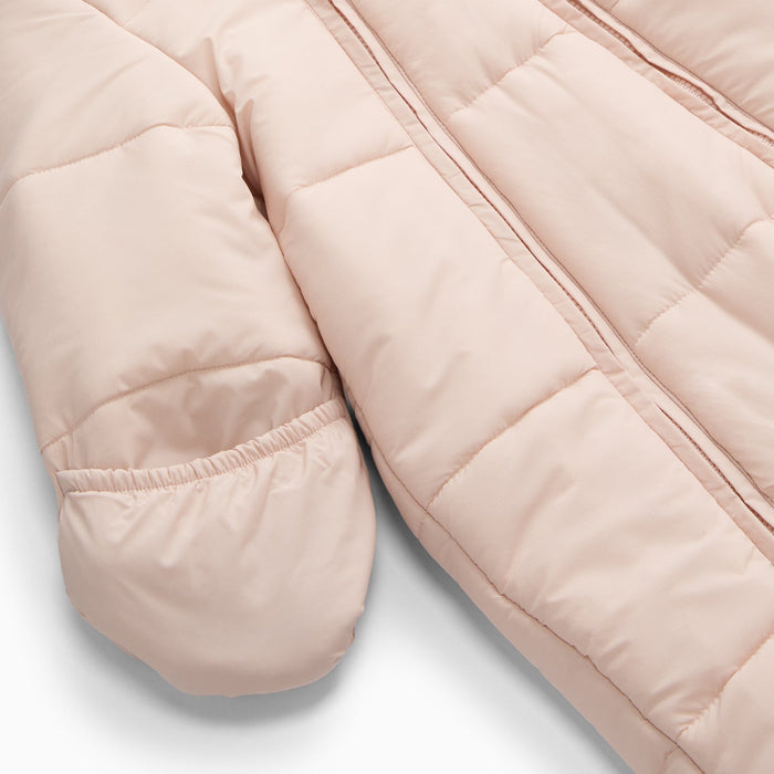 Water Repellent  Padded Snowsuit - Pink