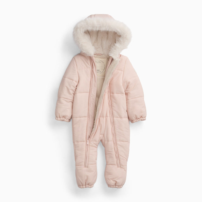 Water Repellent  Padded Snowsuit - Pink