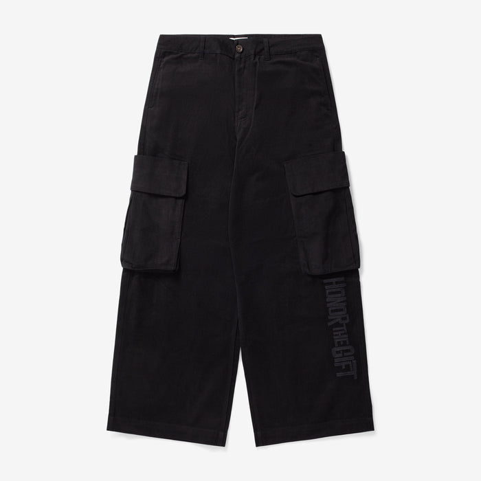 Wide Leg Cargo | HTG240118-BLK