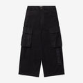 Wide Leg Cargo | HTG240118-BLK