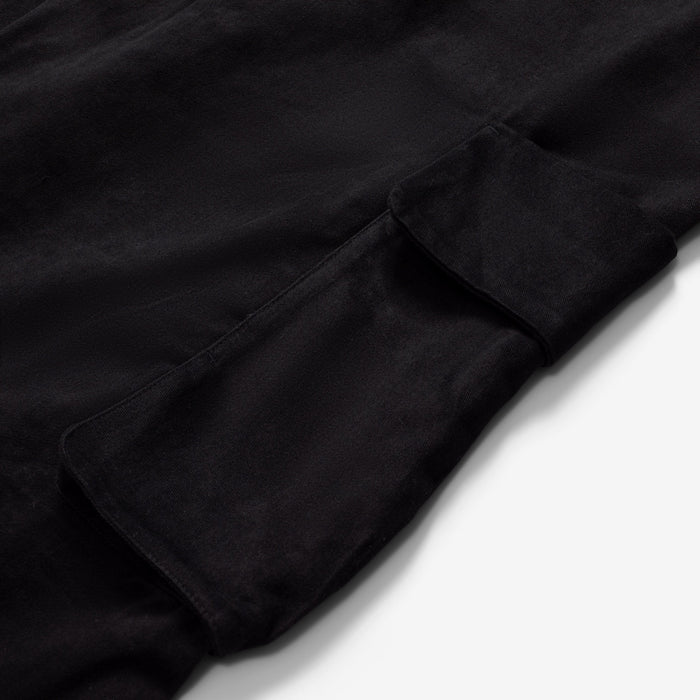 Wide Leg Cargo | HTG240118-BLK