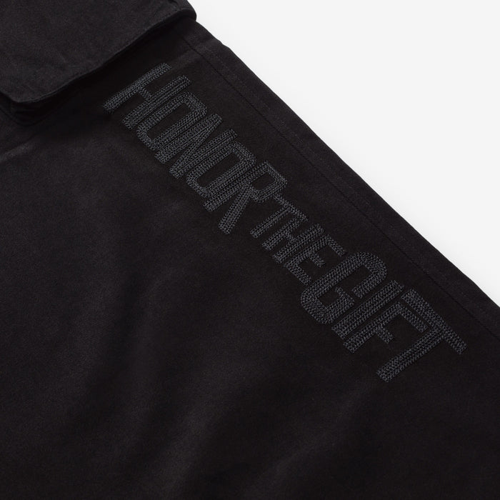 Wide Leg Cargo | HTG240118-BLK