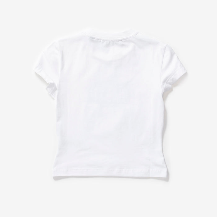 Wmns Glow Cropped Short Sleeve T-Shirt | 2411085