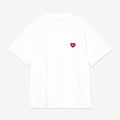 Wmns Short Sleeve Heart Patch T-Shirt