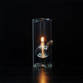 Wolfard Glassblowing Co. Glass Oil Lamp