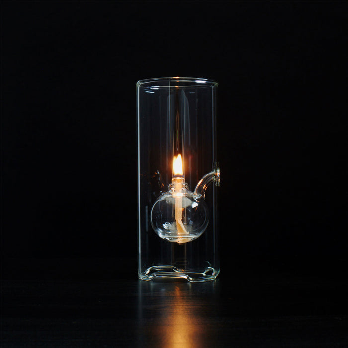 Wolfard Glassblowing Co. Glass Oil Lamp