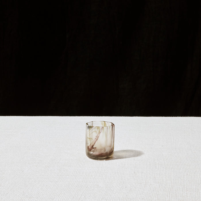Yuki Osako Facet Shot Glass in Amber
