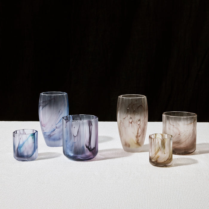 Yuki Osako Facet Shot Glass in Amber